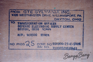 6EH7 SYLVANIA Audio Vacuum Tube Valve