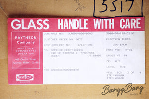 5517 Raytheon Audio Vacuum Tube Valve