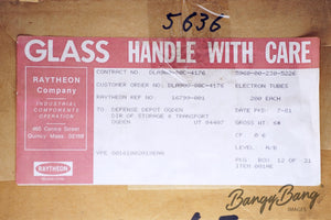 5636 Raytheon Audio Vacuum Tube Valve