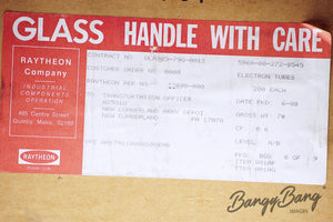 5787WA Raytheon Audio Vacuum Tube Valve