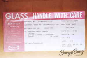 6418 Raytheon Audio Vacuum Tube Valve