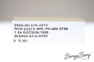 5726 Philips Audio Vacuum Tube Valve