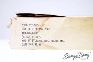 648P1 Sylvania Audio Vacuum Tube Valve