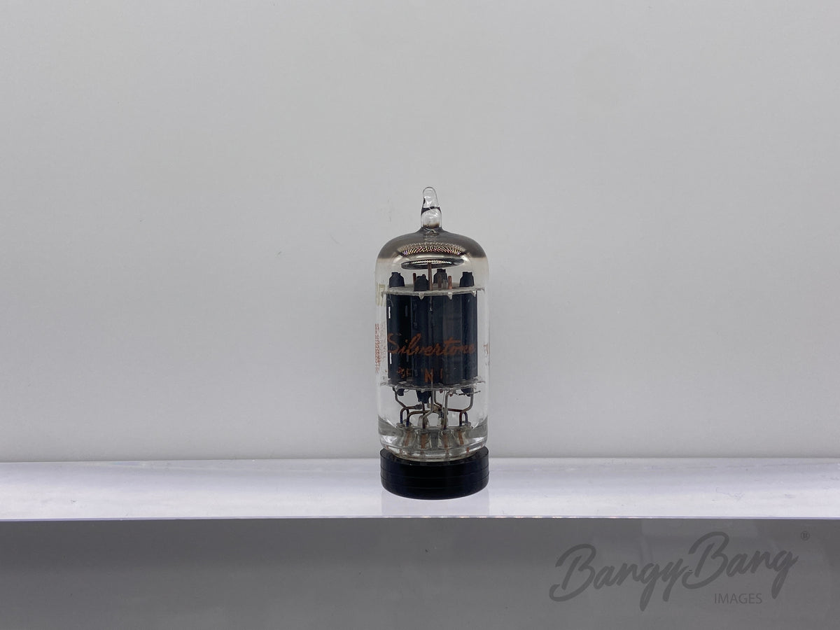 Vintage Silvertone Ridge Plate 12AU7A/ECC83 Vacuum Audio Tube