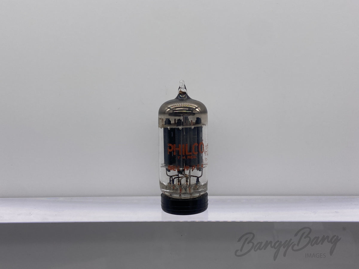 Vintage Philco Ridge Plate 12AU7A/ECC83/5814 Vacuum Audio Tube