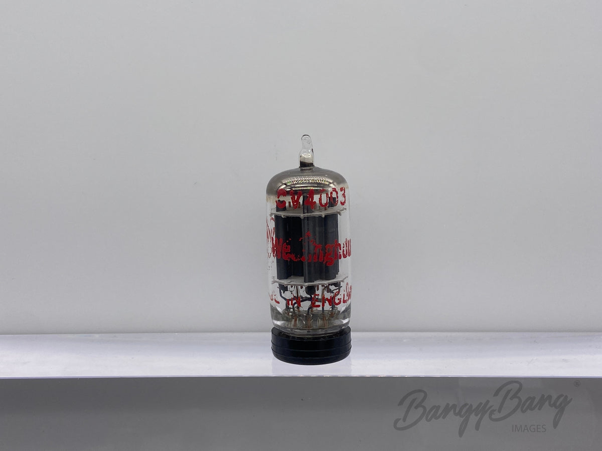 Vintage Westinghouse Ridge Plate CV4003/12AU7A/ECC83 Vacuum Audio Tube