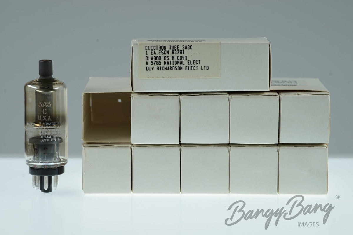 3AC3 General Electric Audio Vacuum Tube Valve