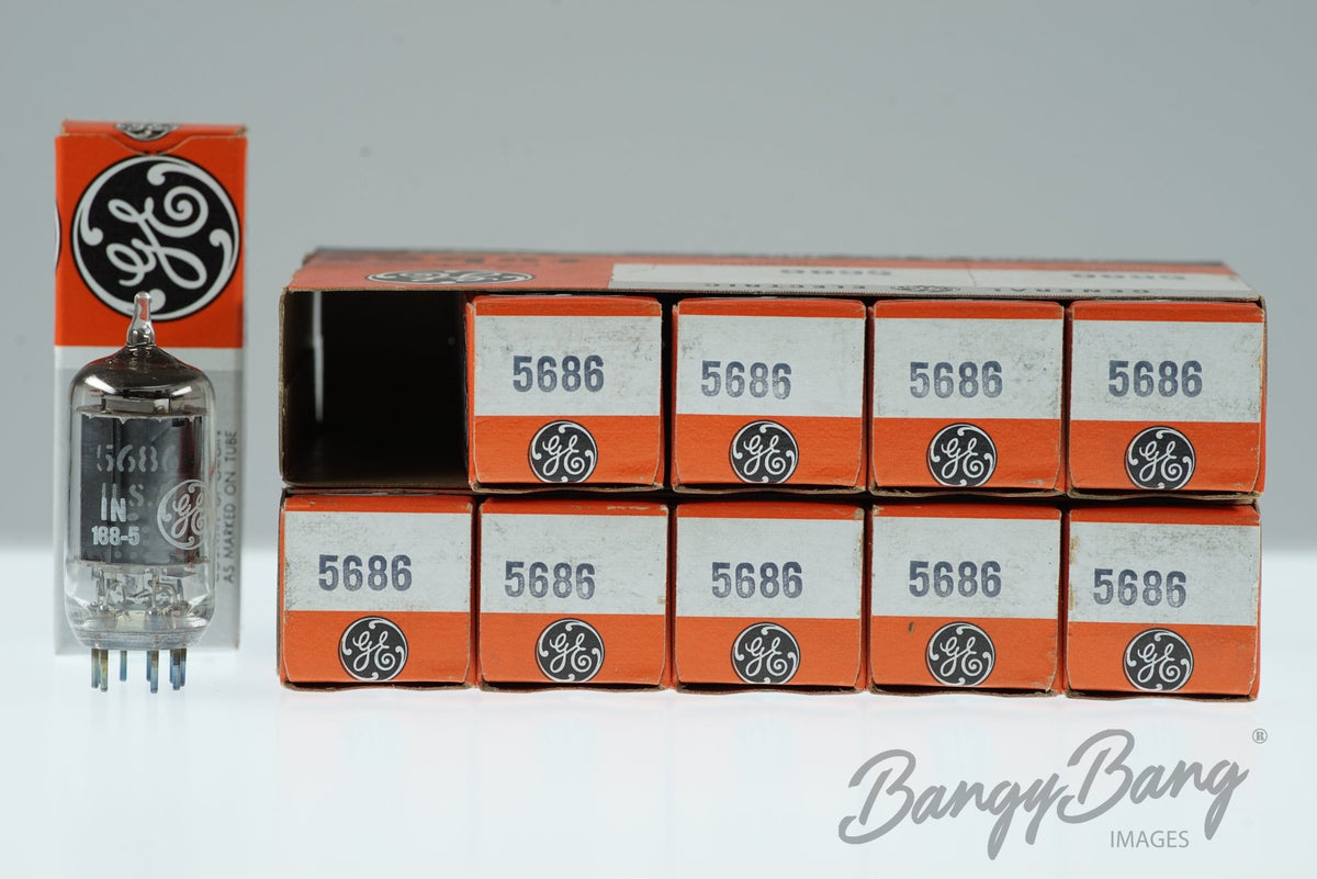 5686 General Electric Audio Vacuum Tube Valve