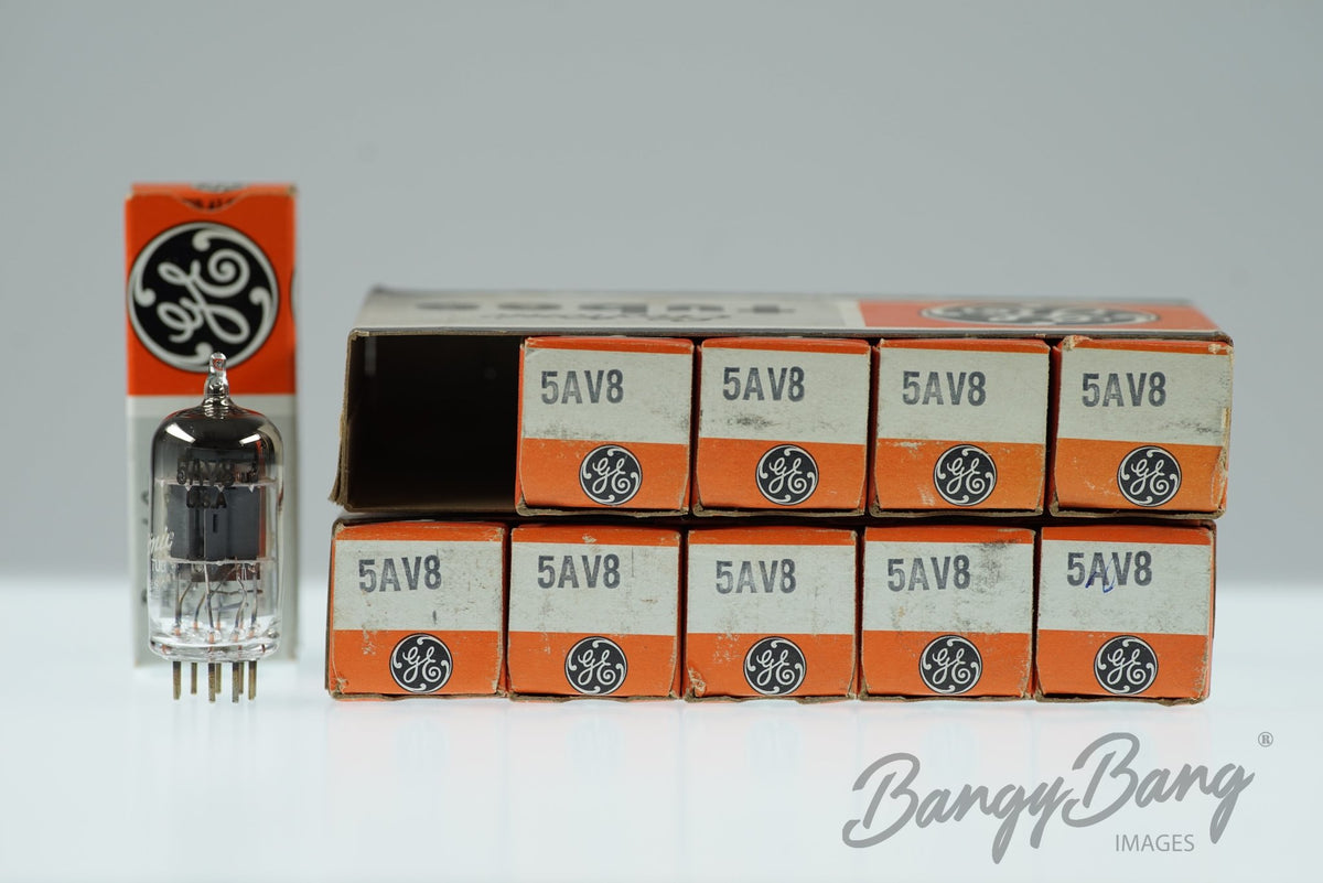 5AV8 General Electric Audio Vacuum Tube Valve