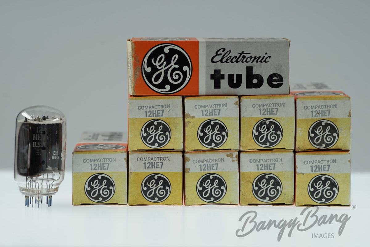 12HE7 General Electric Audio Vacuum Tube Valve