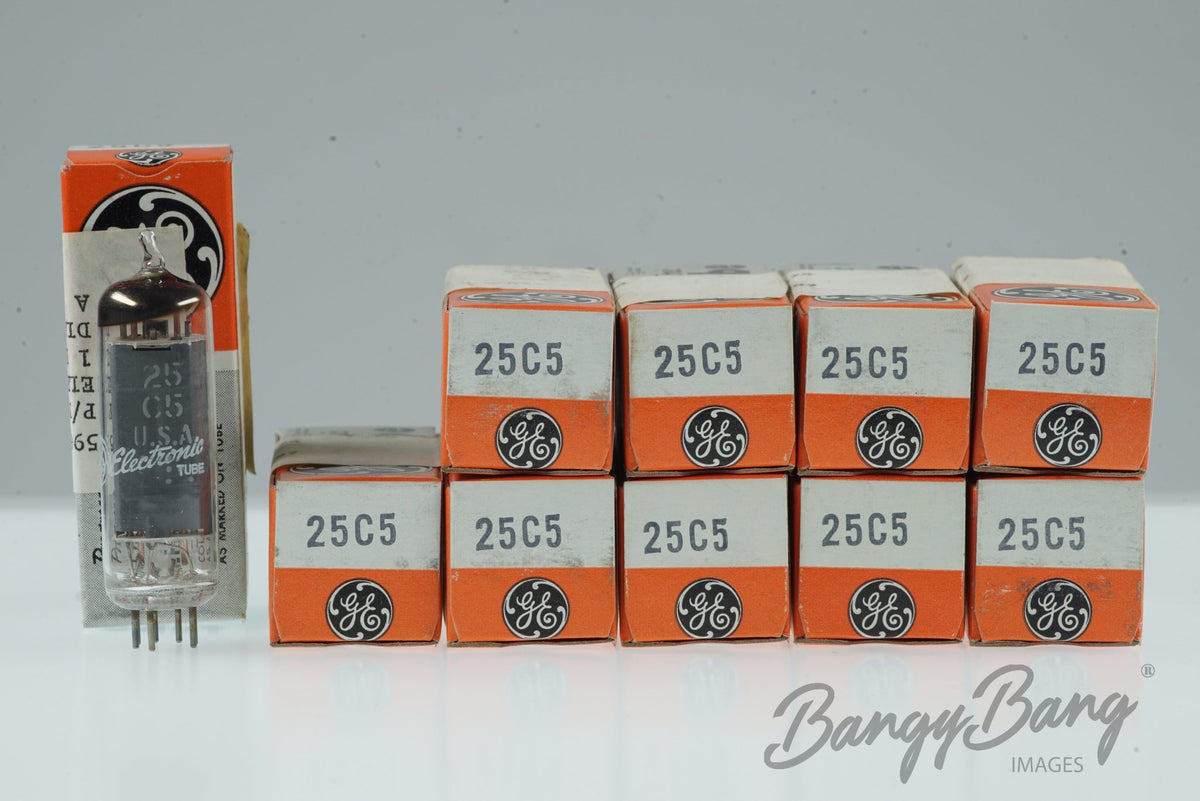 25C5 General Electric Audio Vacuum Tube Valve