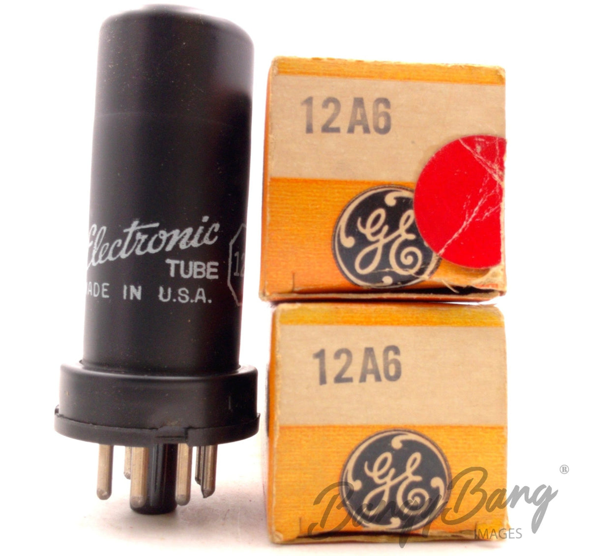 12A6 General Electric Audio Vacuum Tube Valve