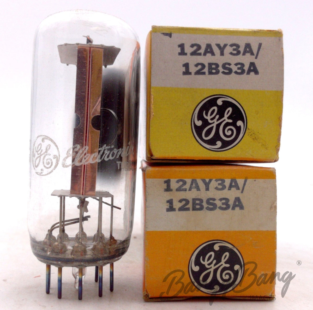 12AY3A General Electric Audio Vacuum Tube Valve