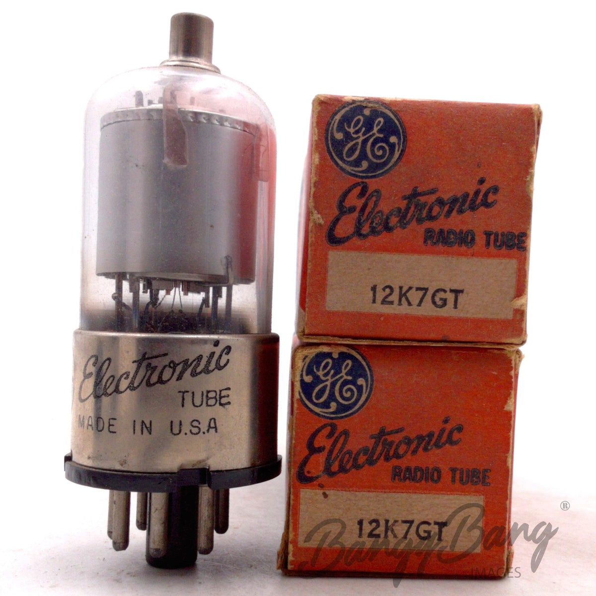 12K7GT General Electric Audio Vacuum Tube Valve