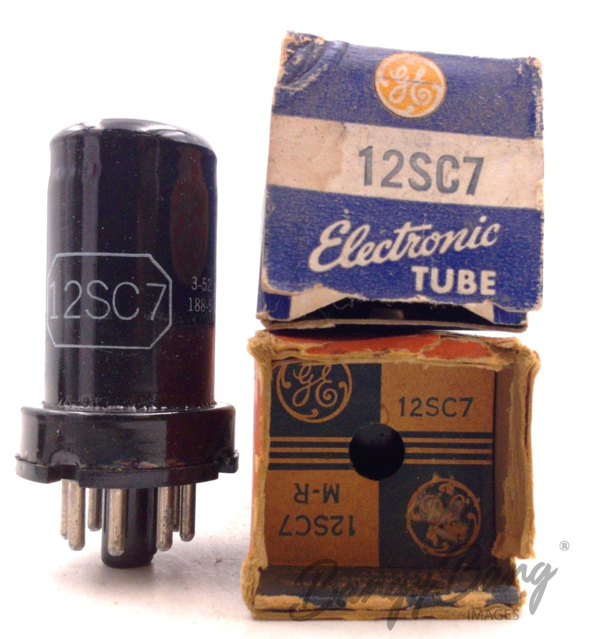 12SC7 General Electric Audio Vacuum Tube Valve