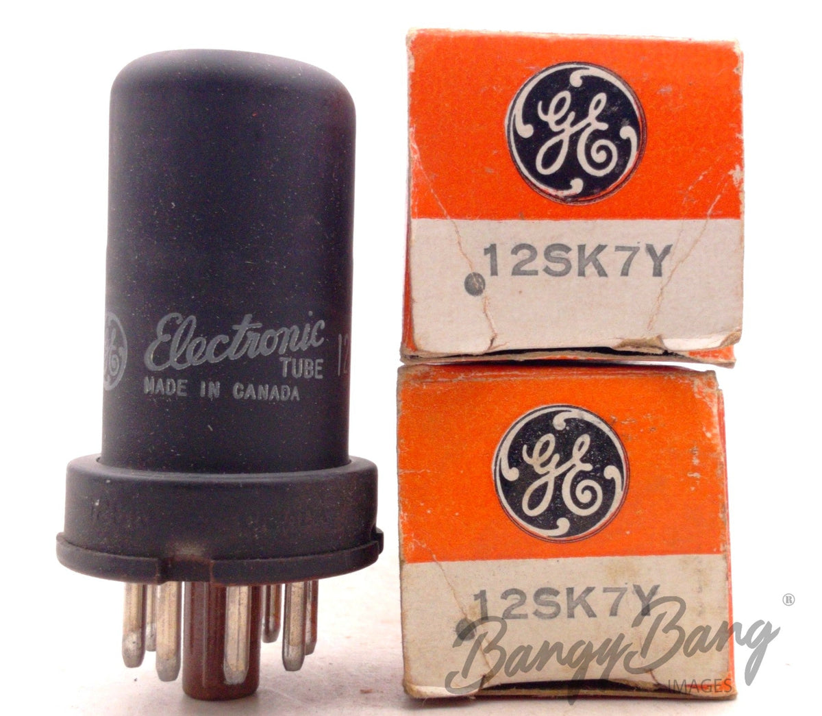 12SK7Y General Electric Audio Vacuum Tube Valve