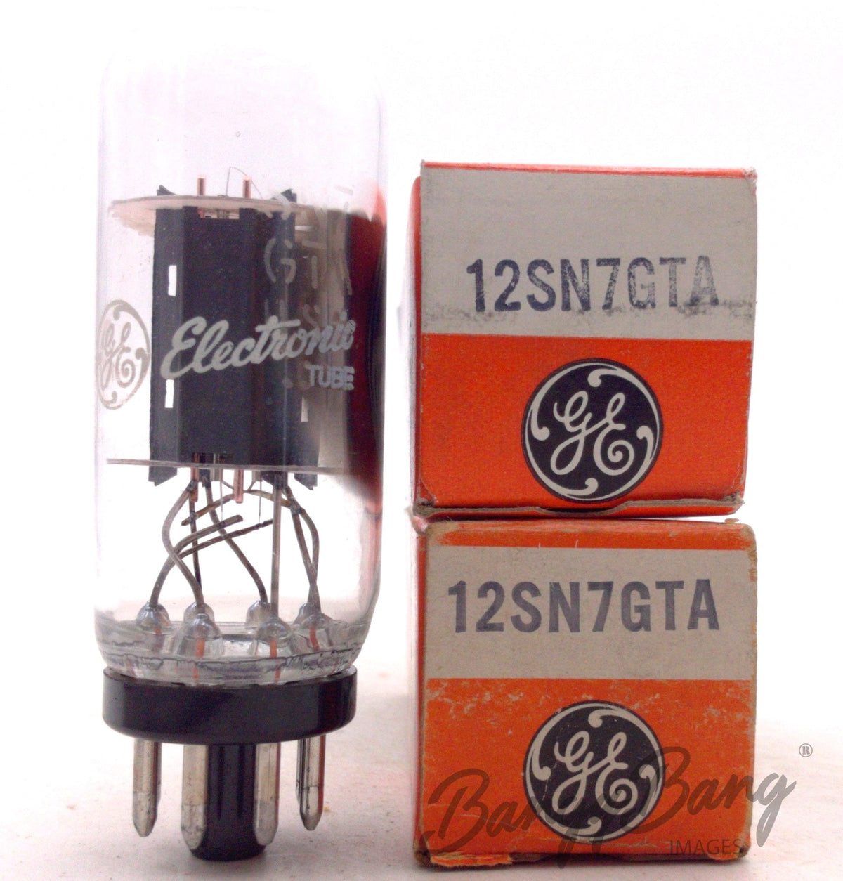 12SN7GTA General Electric Audio Vacuum Tube Valve