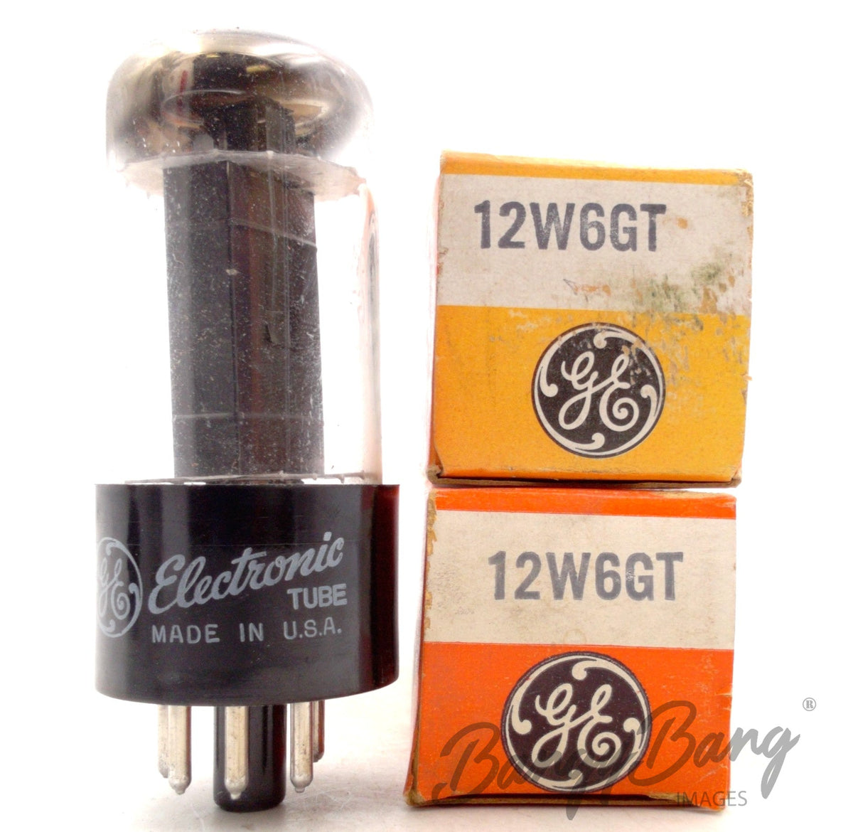 12W6GT General Electric Audio Vacuum Tube Valve