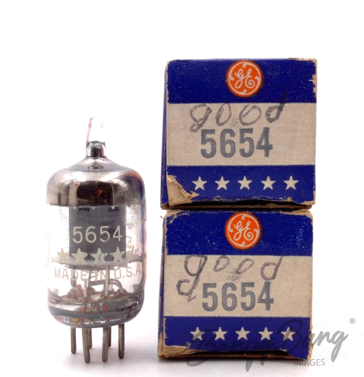 5654 General Electric Audio Vacuum Tube Valve