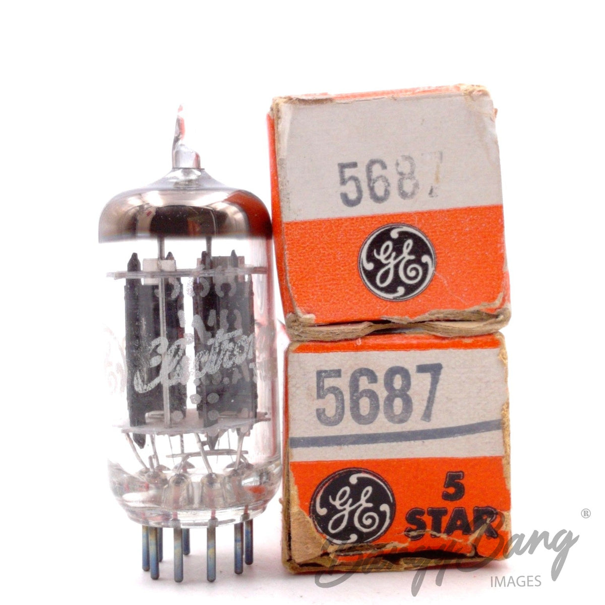 5687 General Electric Audio Vacuum Tube Valve