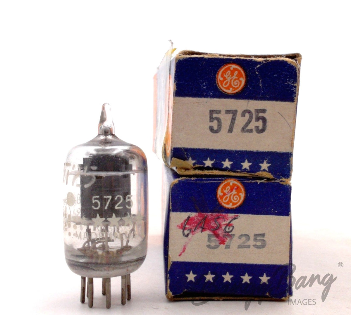 5725 General Electric Audio Vacuum Tube Valve