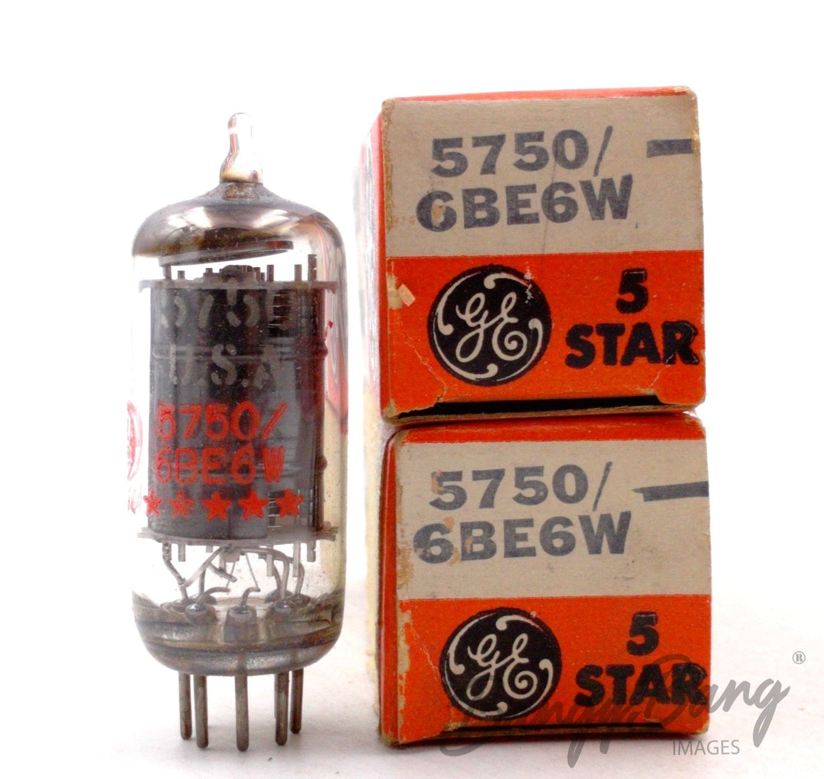 5750 General Electric Audio Vacuum Tube Valve