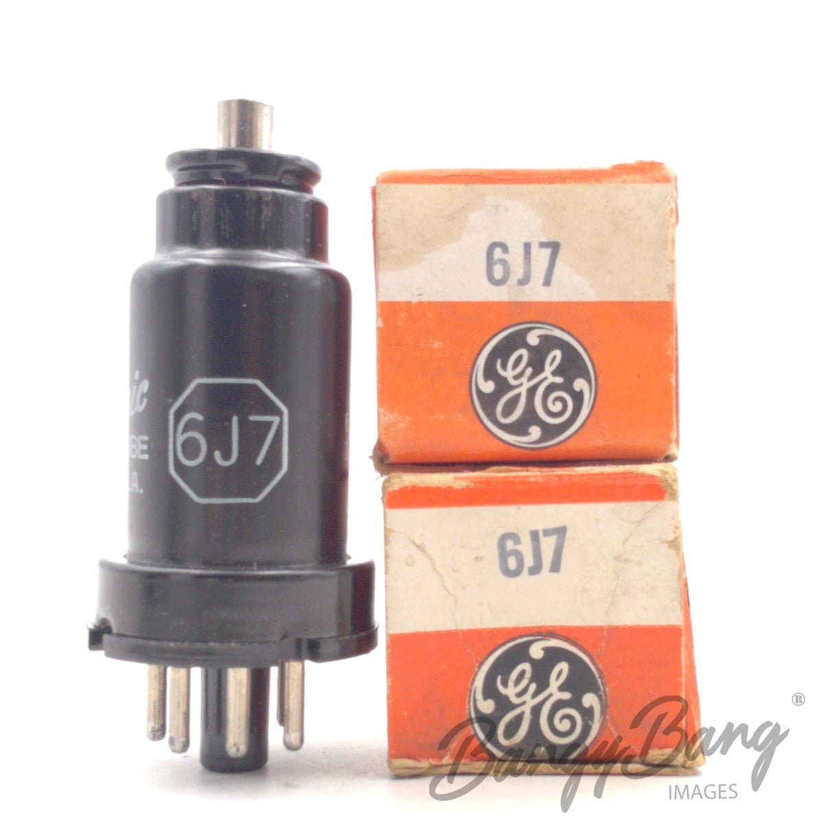6J7 General Electric Audio Vacuum Tube Valve