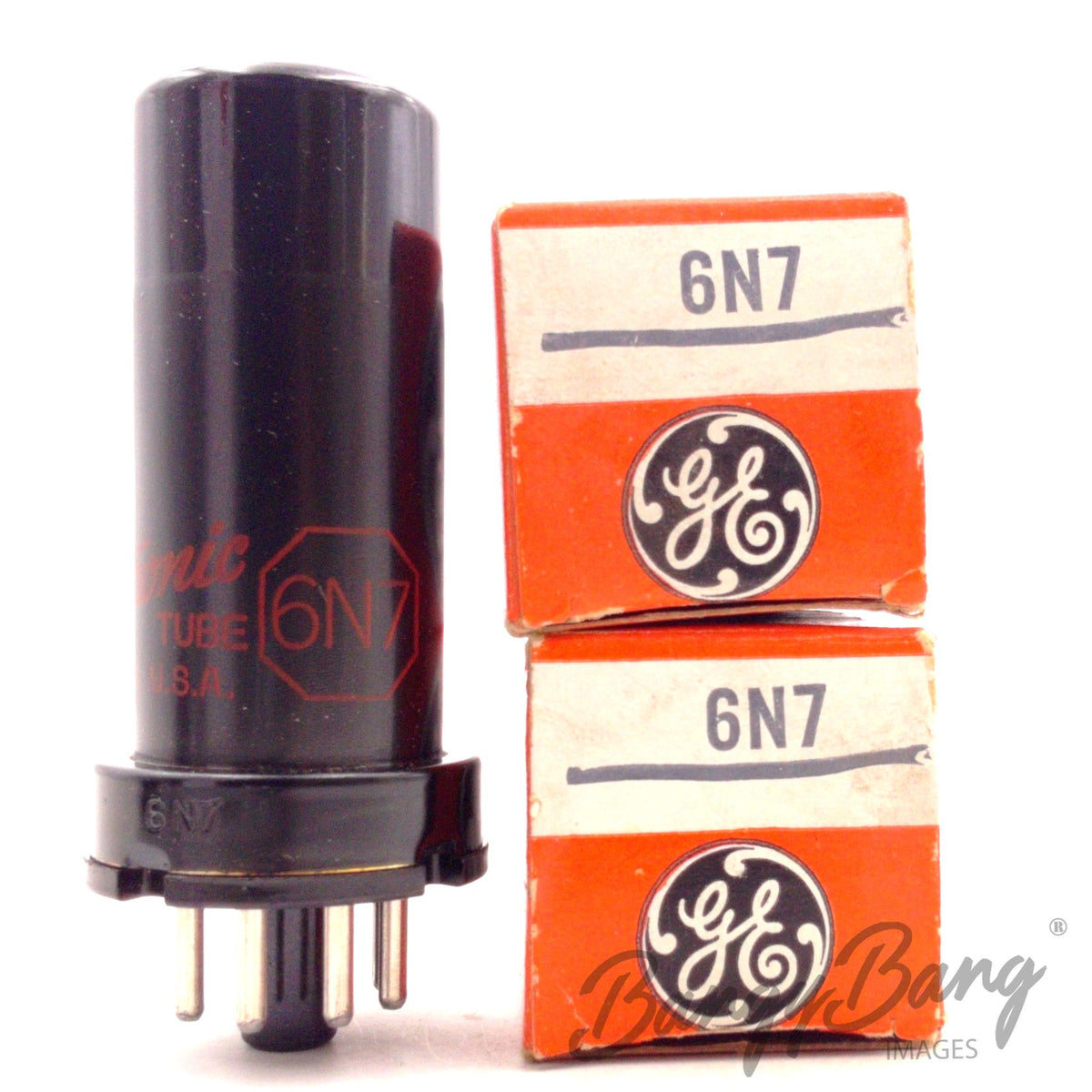 6N7 General Electric Audio Vacuum Tube Valve