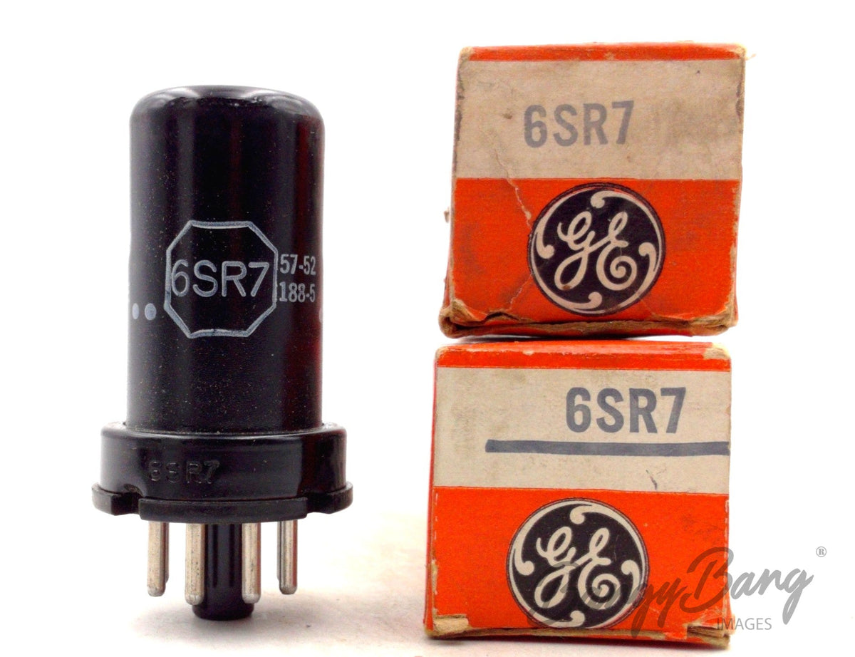 6SR7 General Electric Audio Vacuum Tube Valve