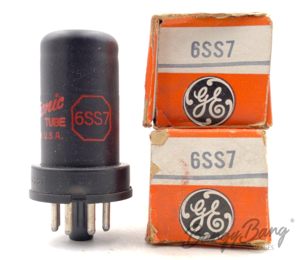 6SS7 General Electric Audio Vacuum Tube Valve