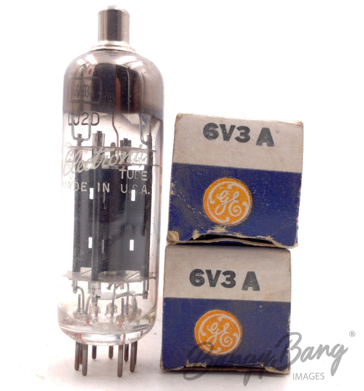 6V3A General Electric Audio Vacuum Tube Valve