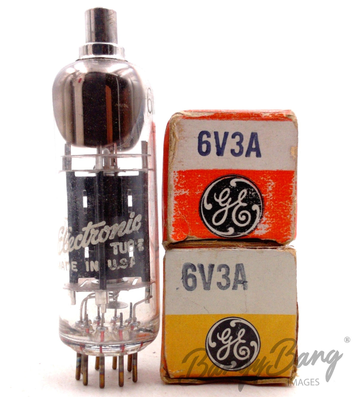 6V3A General Electric Audio Vacuum Tube Valve