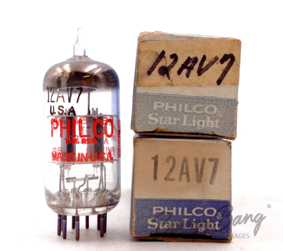 12AV7 Philco Audio Vacuum Tube Valve