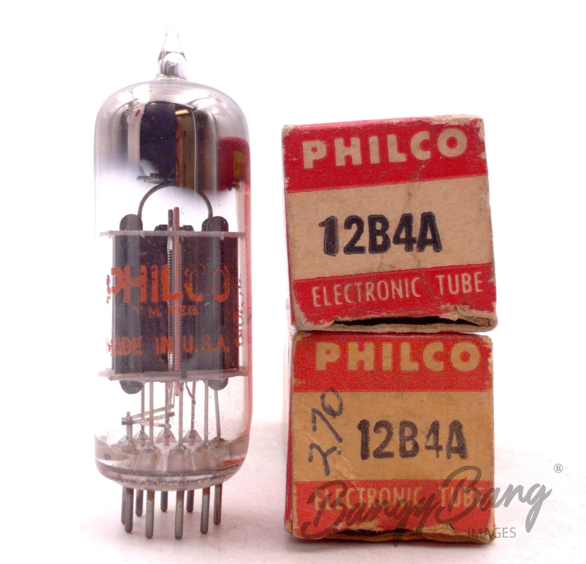 12B4A Philco Audio Vacuum Tube Valve