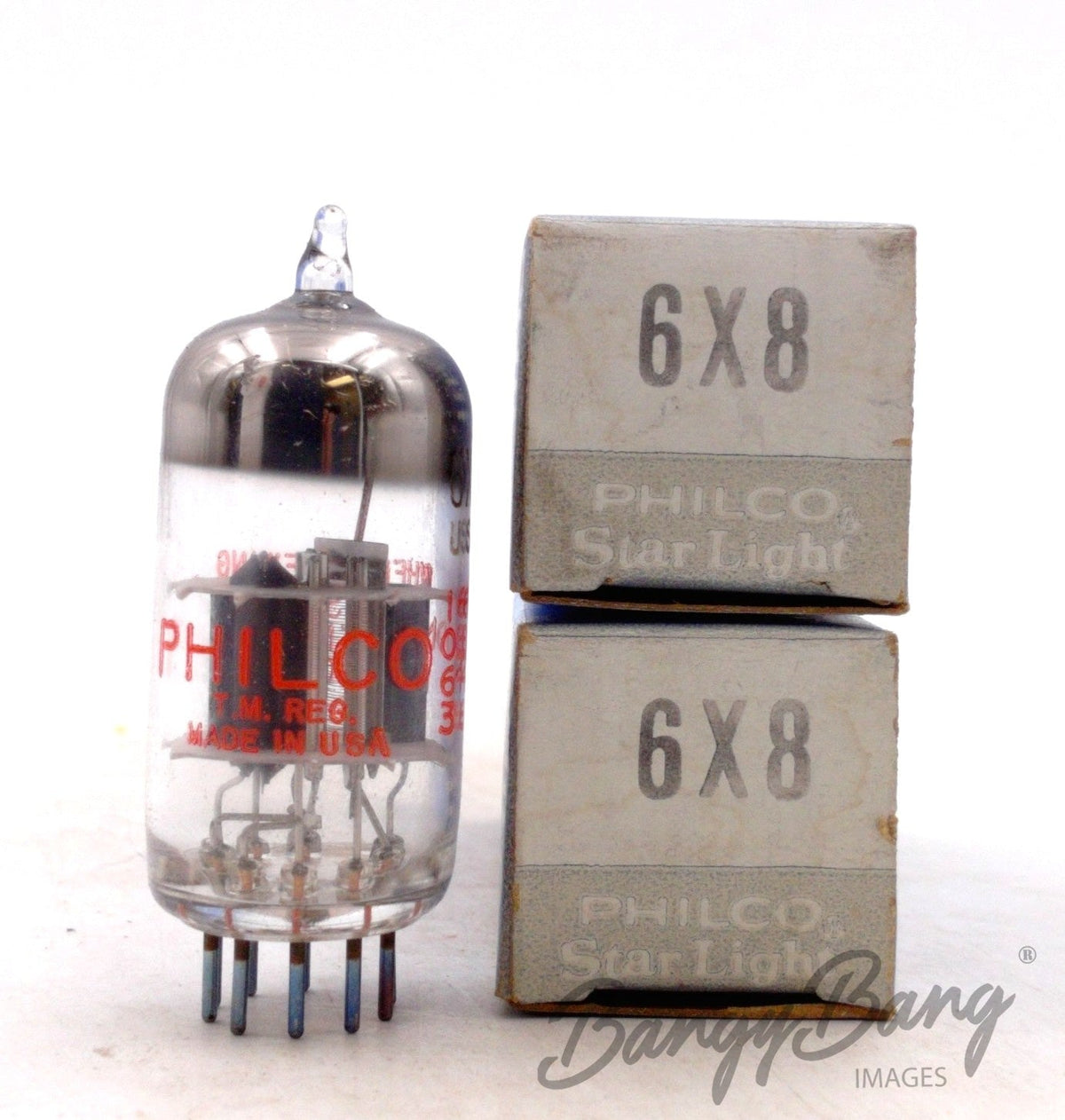 6X8 Philco Audio Vacuum Tube Valve