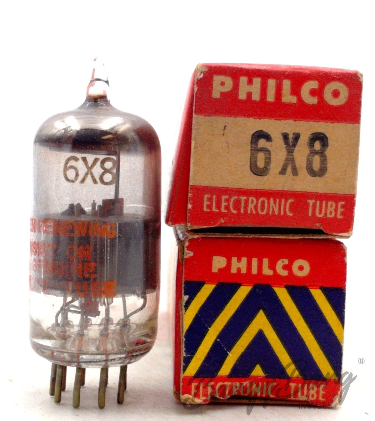6X8 Philco Audio Vacuum Tube Valve