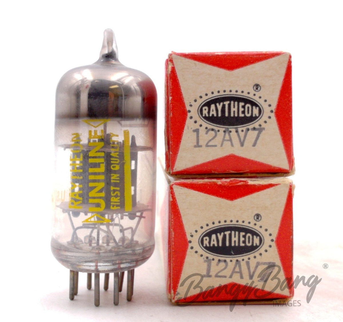 12AV7 Raytheon Audio Vacuum Tube Valve