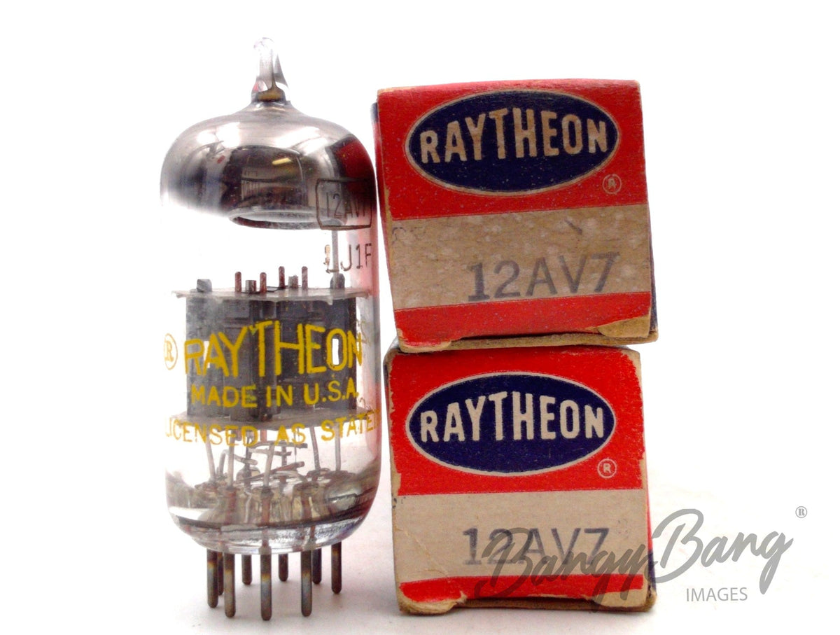 12AV7 Raytheon Audio Vacuum Tube Valve