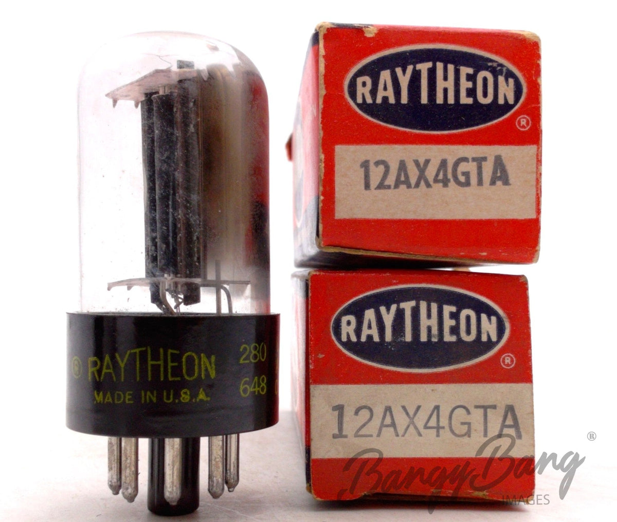 12AX4GTA Raytheon Audio Vacuum Tube Valve