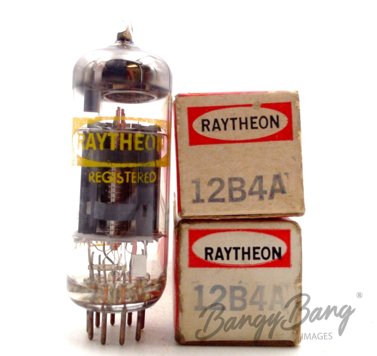 12B4A Raytheon Audio Vacuum Tube Valve