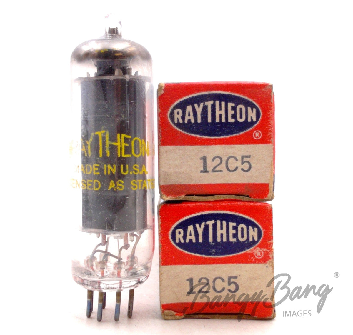 12C5 Raytheon Audio Vacuum Tube Valve