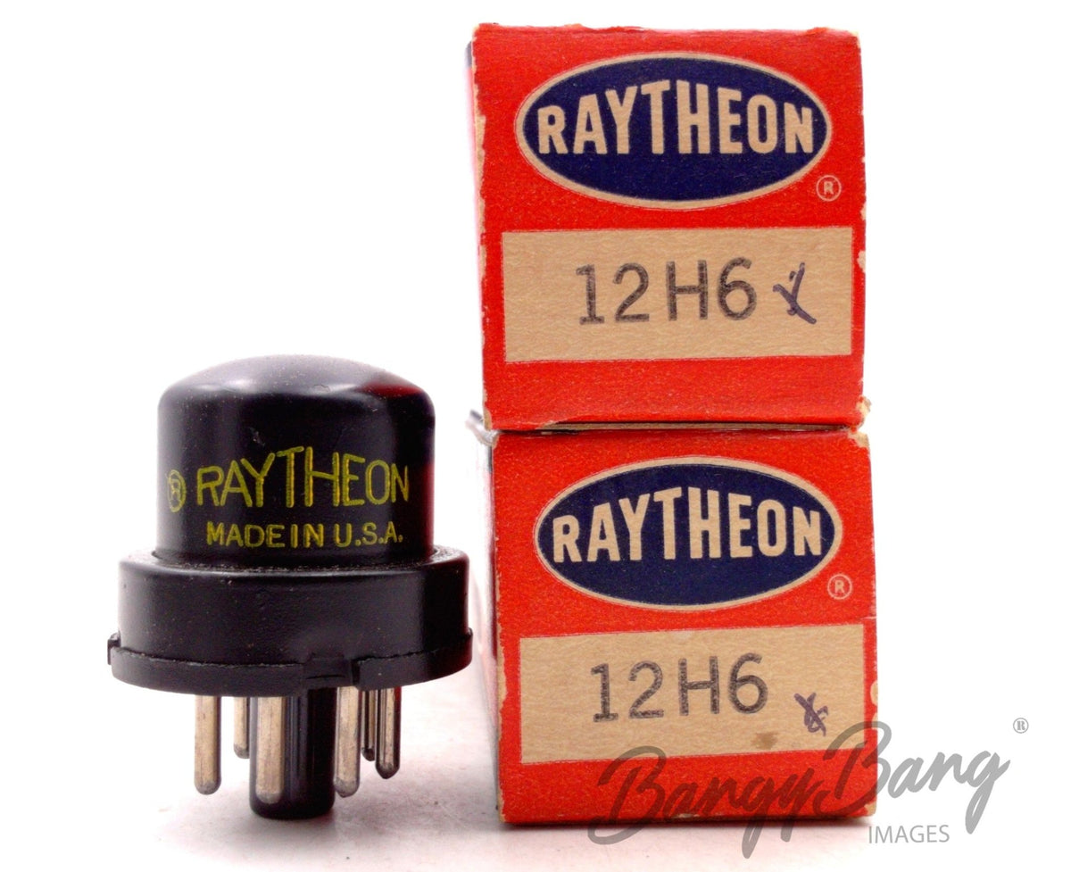 12H6 Raytheon Audio Vacuum Tube Valve