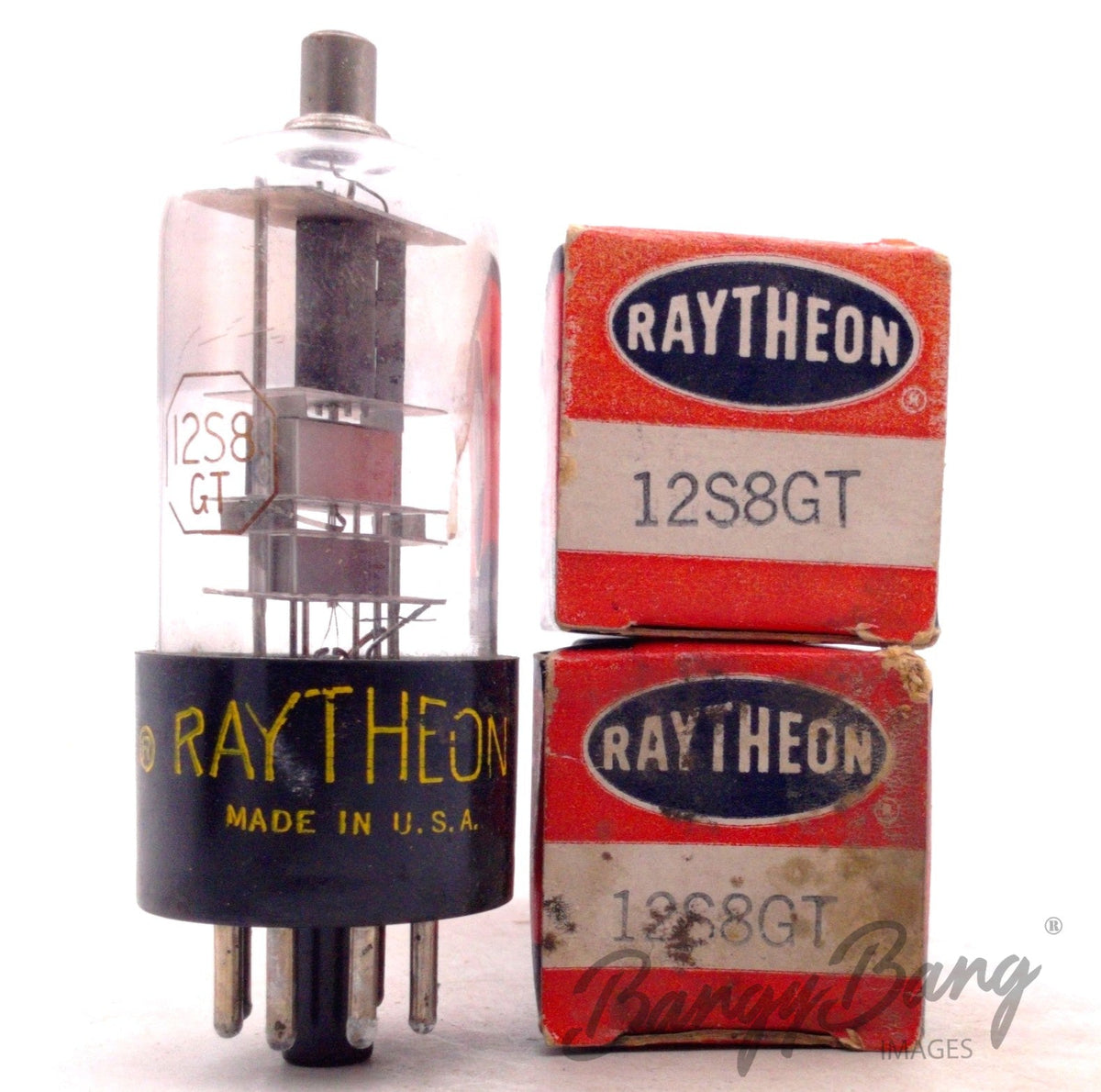 12S8GT Raytheon Audio Vacuum Tube Valve