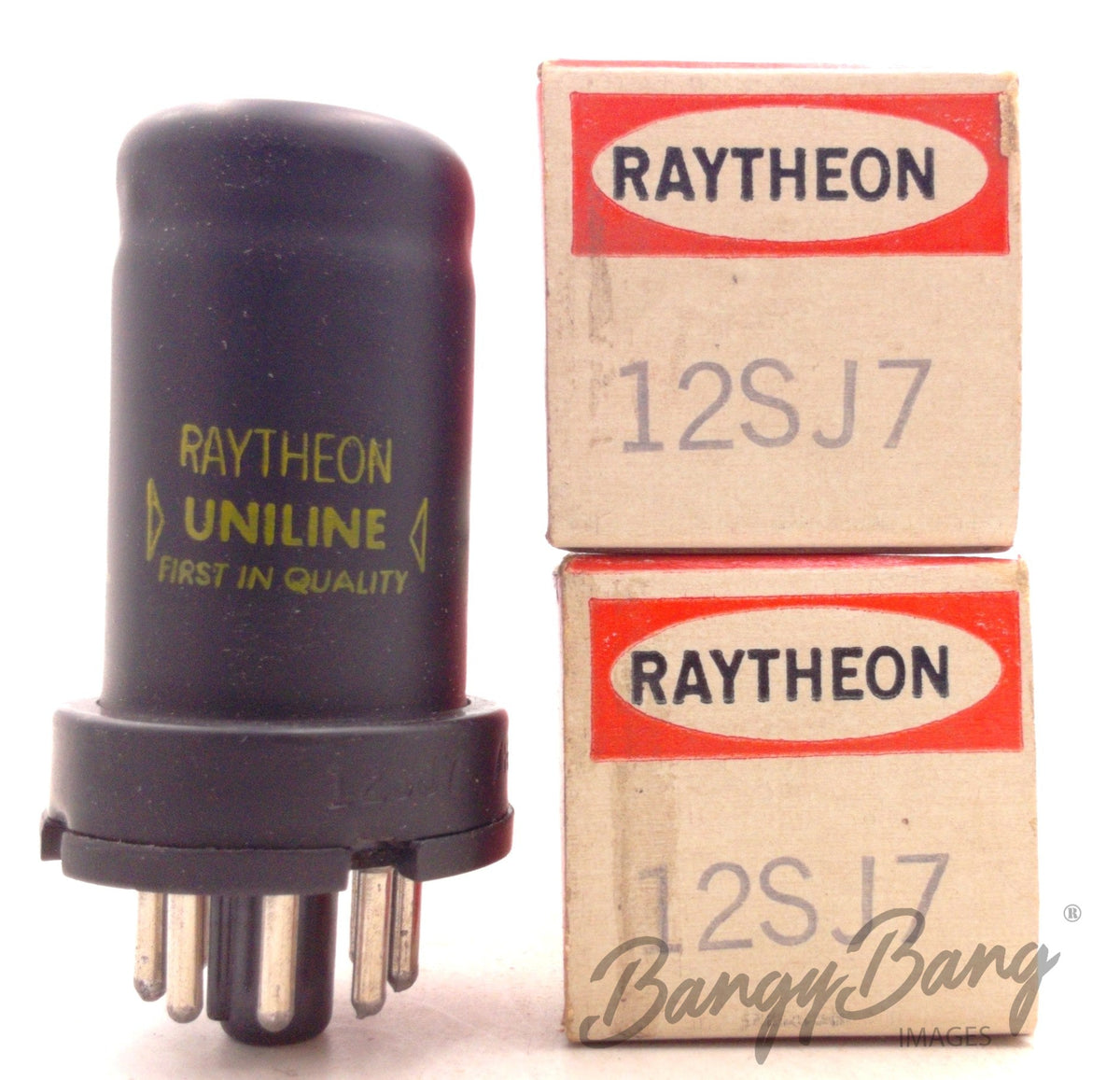 12SJ7 Raytheon Audio Vacuum Tube Valve