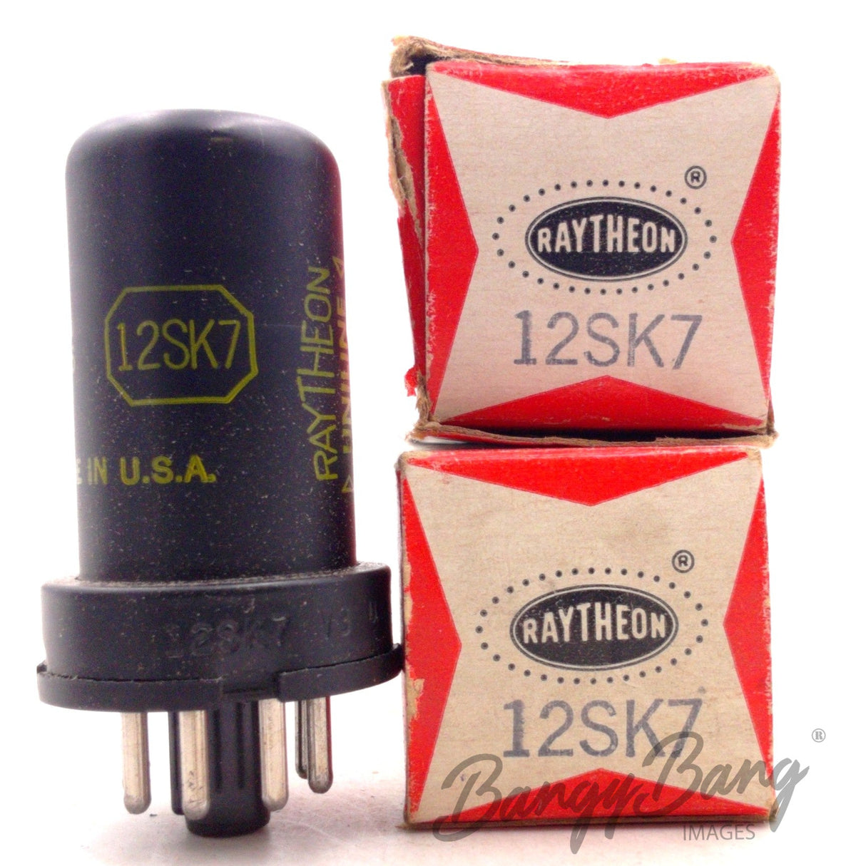 12SK7 Raytheon Audio Vacuum Tube Valve
