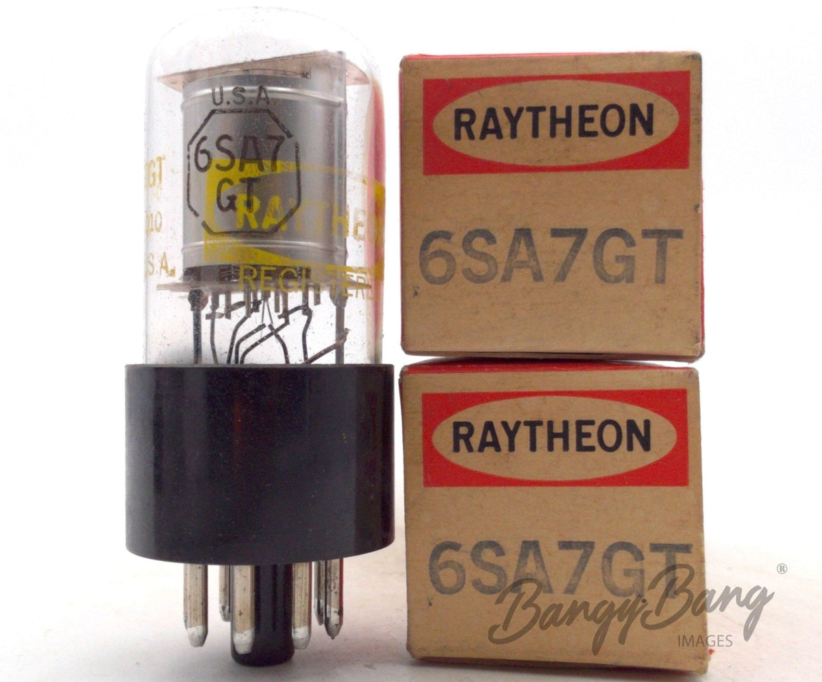 6SA7GT Raytheon Audio Vacuum Tube Valve
