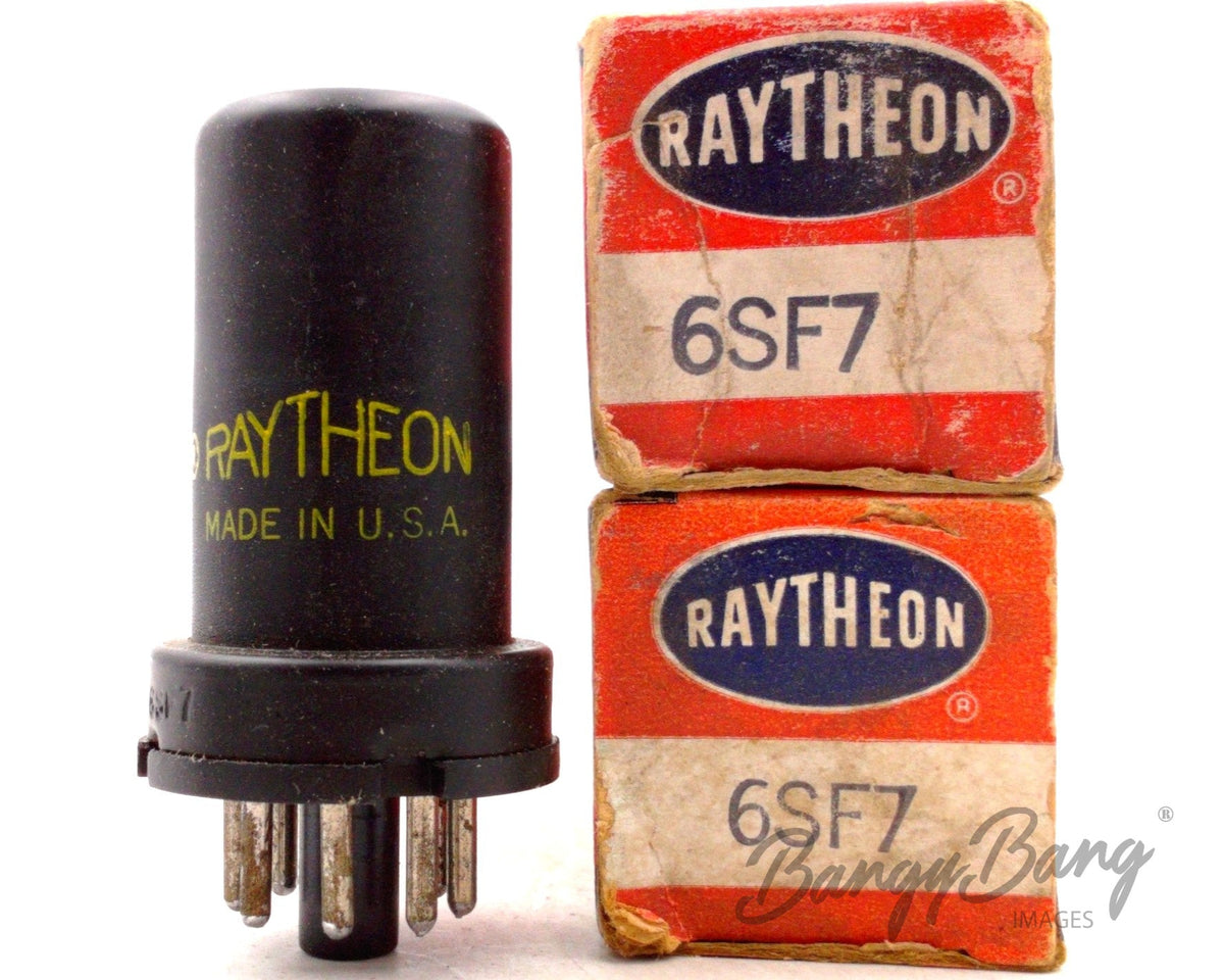 6SF7 Raytheon Audio Vacuum Tube Valve