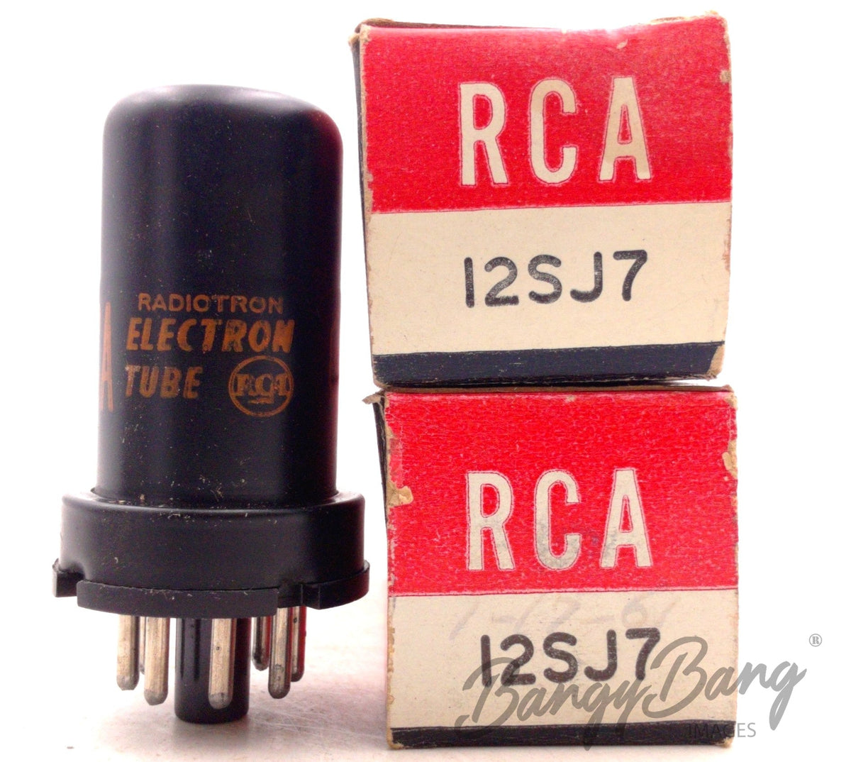 12SJ7 RCA Audio Vacuum Tube Valve
