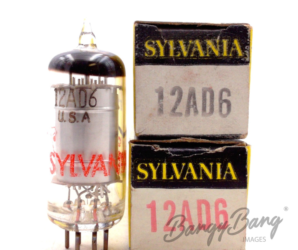 12AD6 SYLVANIA Audio Vacuum Tube Valve
