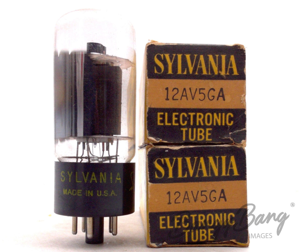 12AV5GA SYLVANIA Audio Vacuum Tube Valve
